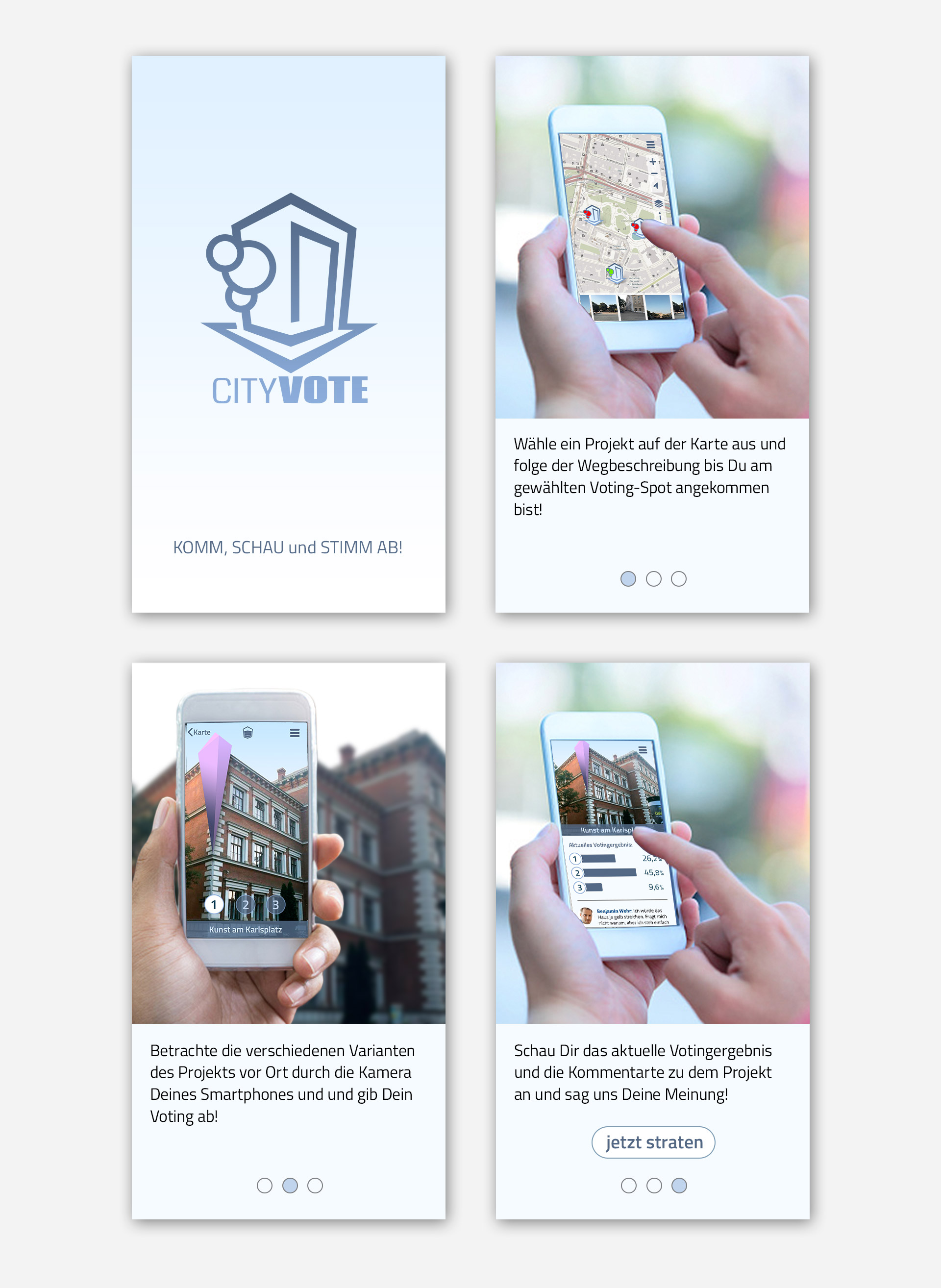 Cityvote App Design